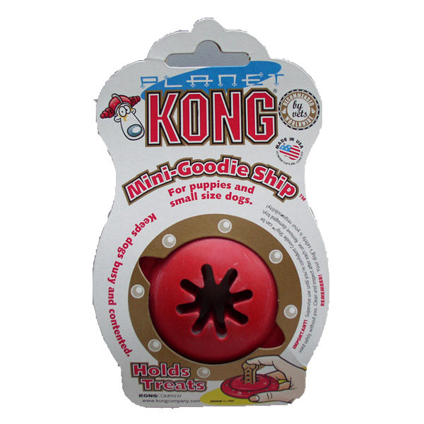 KONG Mini Goodie Ship Dog Toy