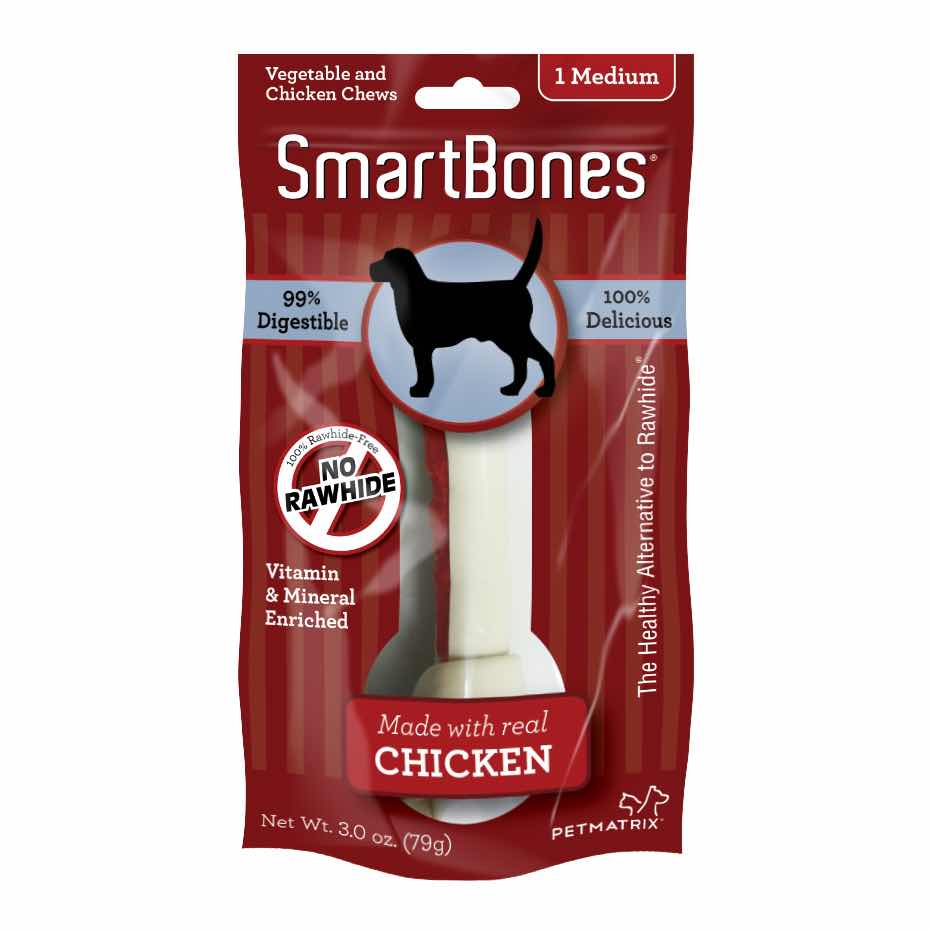 SmartBones Rawhide-free Chicken Dog Chew (1pc)